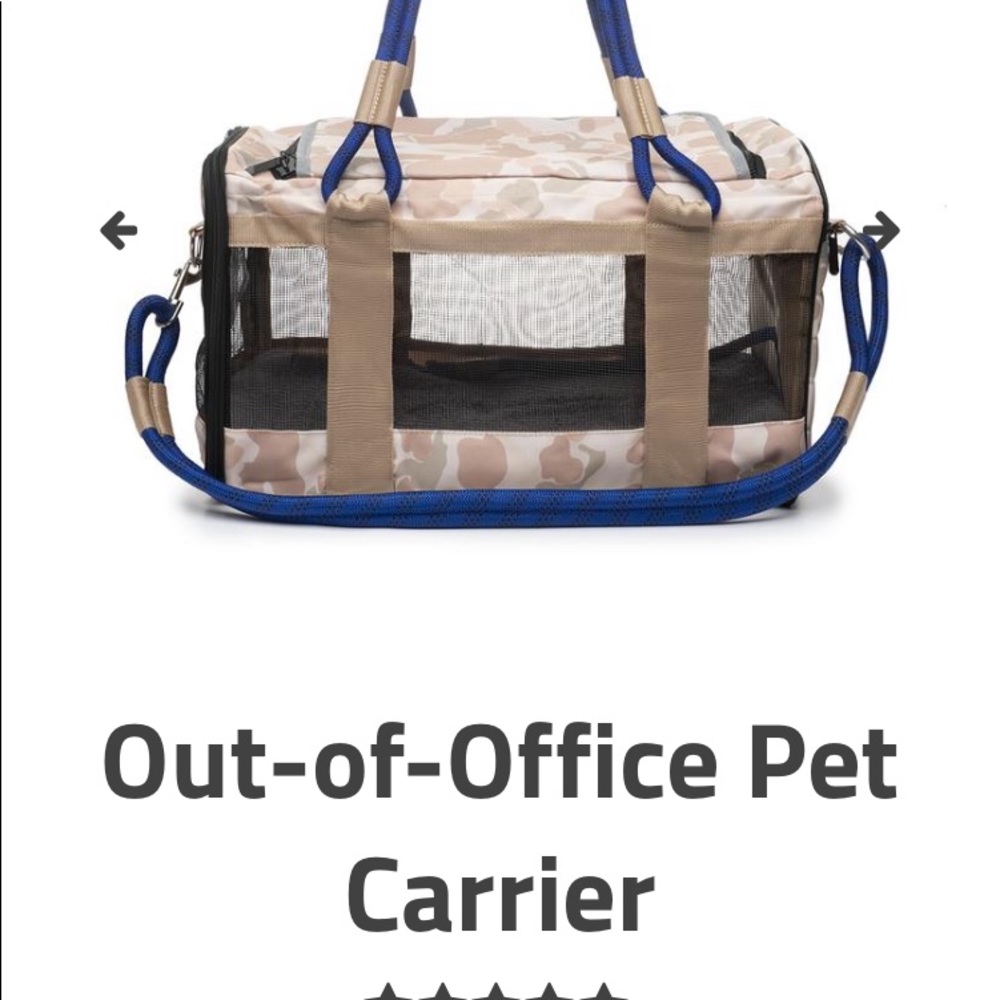 Roverlund Army Cameo Dog 🐶 Carrier